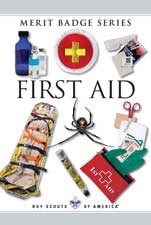 first aid merit badge book